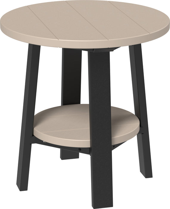 LuxCraft Recycled Plastic 21.5" Deluxe End Table