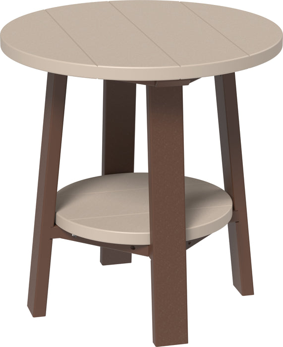 LuxCraft Recycled Plastic 21.5" Deluxe End Table