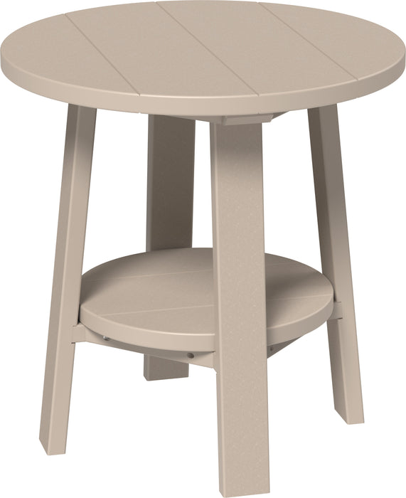 LuxCraft Recycled Plastic 21.5" Deluxe End Table