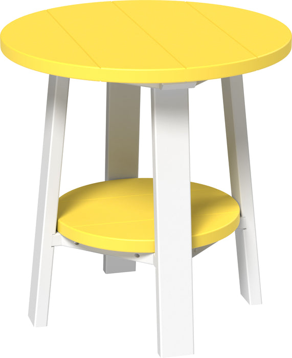 LuxCraft Recycled Plastic 21.5" Deluxe End Table