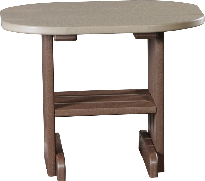 LuxCraft Recycled Plastic End Table