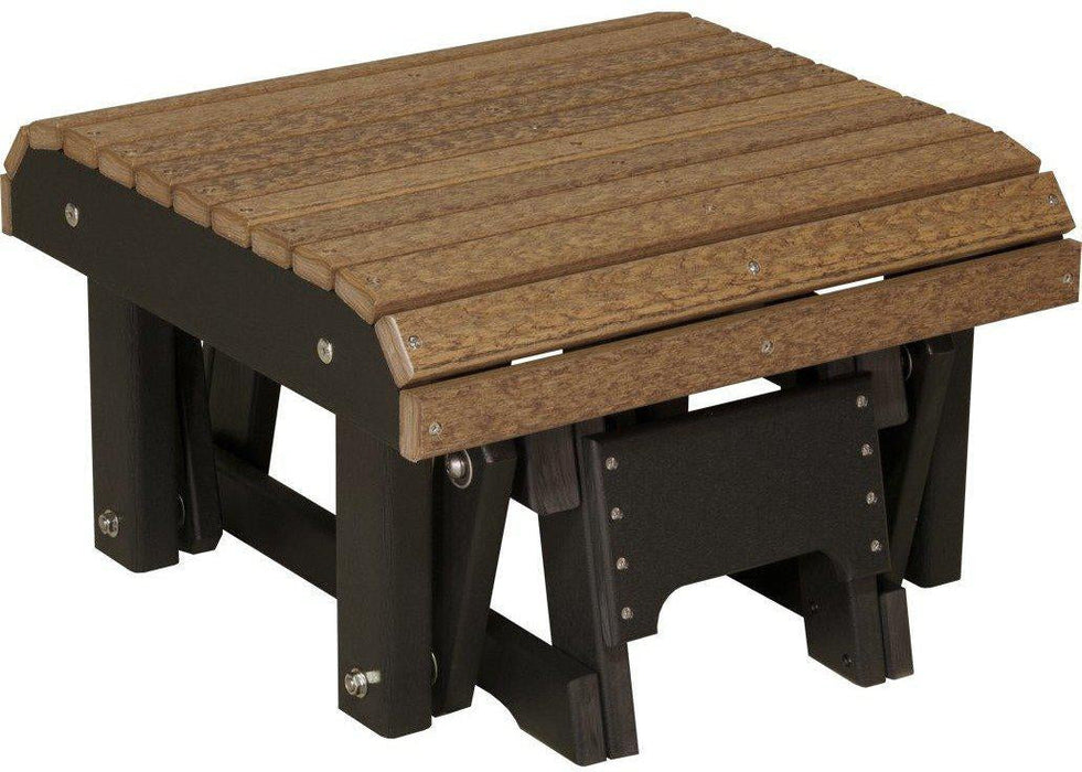 LuxCraft Recycled Plastic Glider Footrest