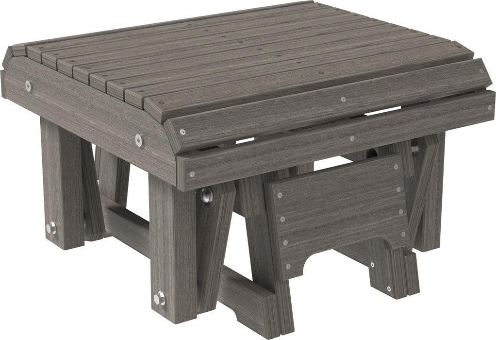 LuxCraft Recycled Plastic Glider Footrest