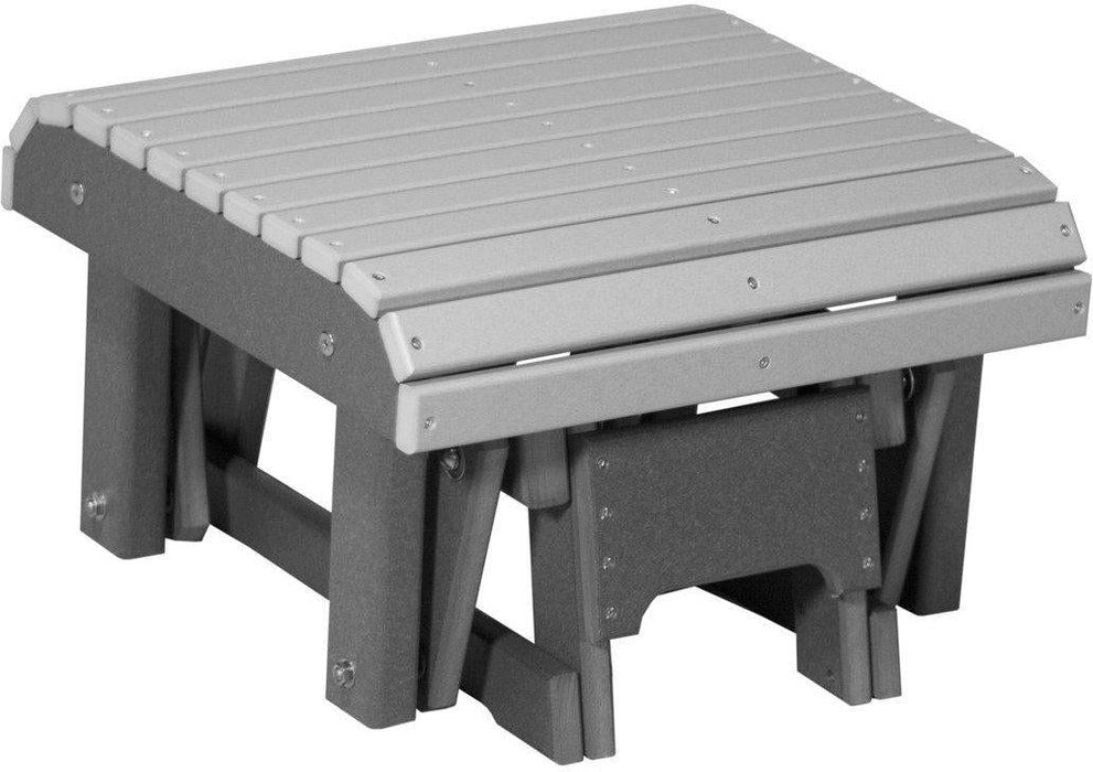 LuxCraft Recycled Plastic Glider Footrest