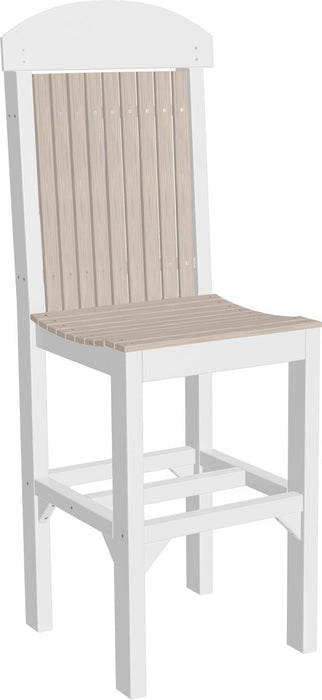 LuxCraft Recycled Plastic Classic Side Chair (BAR HEIGHT)