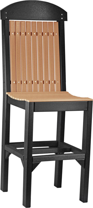 LuxCraft Recycled Plastic Classic Side Chair (BAR HEIGHT)