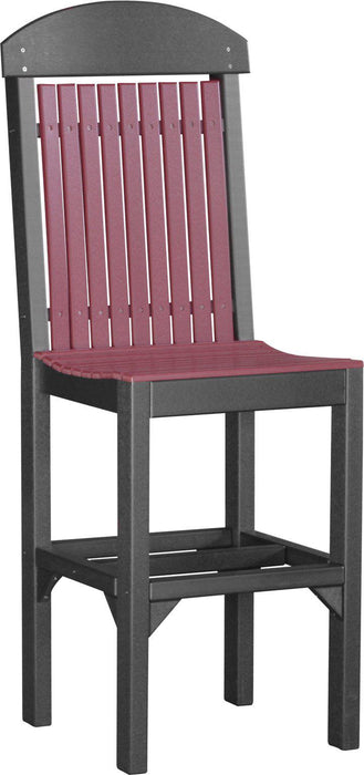 LuxCraft Recycled Plastic Classic Side Chair (BAR HEIGHT)