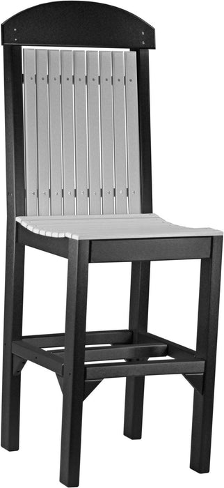 LuxCraft Recycled Plastic Classic Side Chair (BAR HEIGHT)