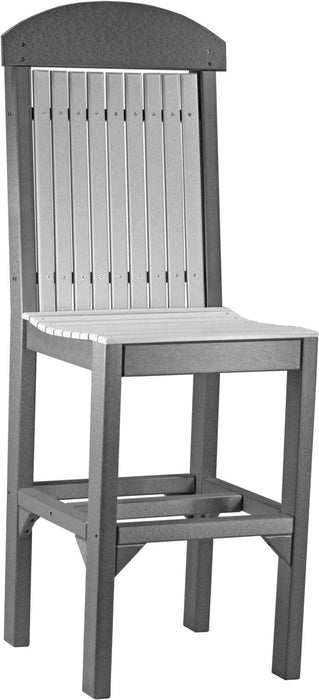 LuxCraft Recycled Plastic Classic Side Chair (BAR HEIGHT)