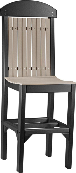 LuxCraft Recycled Plastic Classic Side Chair (BAR HEIGHT)