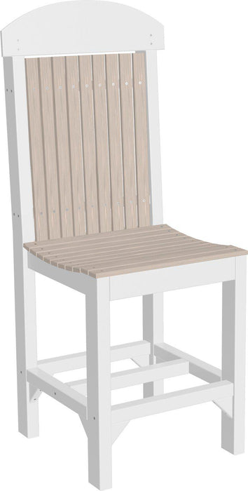 LuxCraft Recycled Plastic Classic Side Chair (COUNTER HEIGHT)