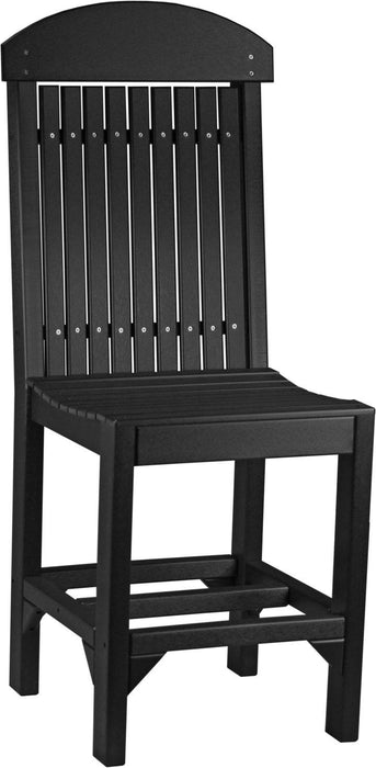 LuxCraft Recycled Plastic Classic Side Chair (COUNTER HEIGHT)