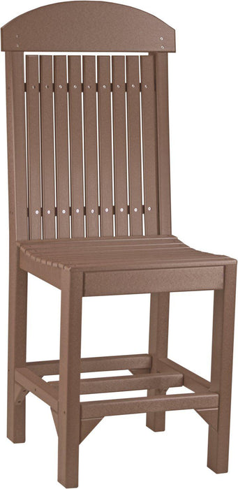 LuxCraft Recycled Plastic Classic Side Chair (COUNTER HEIGHT)