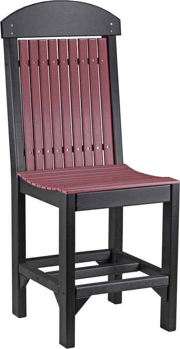 LuxCraft Recycled Plastic Classic Side Chair (COUNTER HEIGHT)