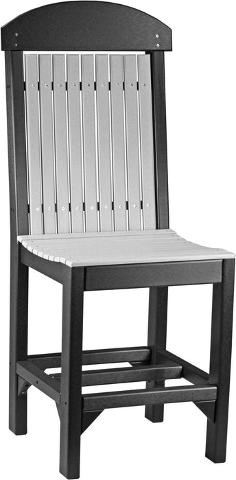 LuxCraft Recycled Plastic Classic Side Chair (COUNTER HEIGHT)