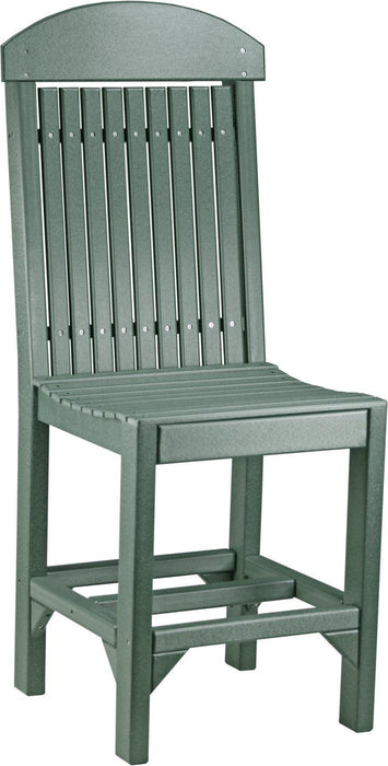 LuxCraft Recycled Plastic Classic Side Chair (COUNTER HEIGHT)