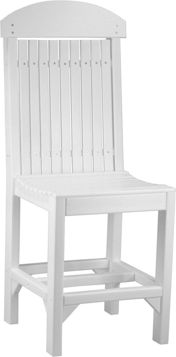 LuxCraft Recycled Plastic Classic Side Chair (COUNTER HEIGHT)