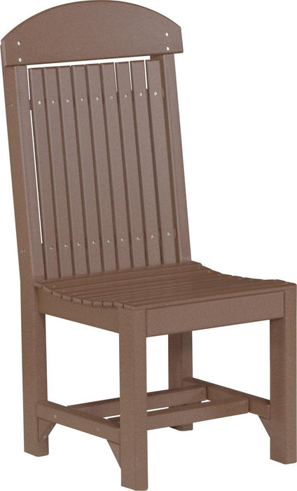 LuxCraft Recycled Plastic Classic Side Chair (DINING HEIGHT)