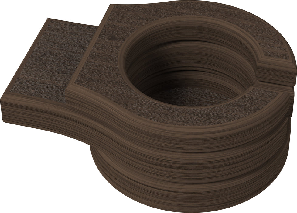 LuxCraft Recycled Plastic Stationary Cup Holder