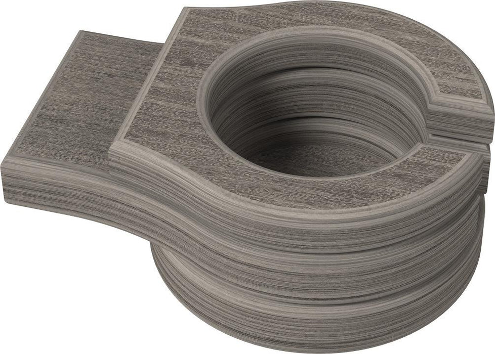 LuxCraft Recycled Plastic Stationary Cup Holder