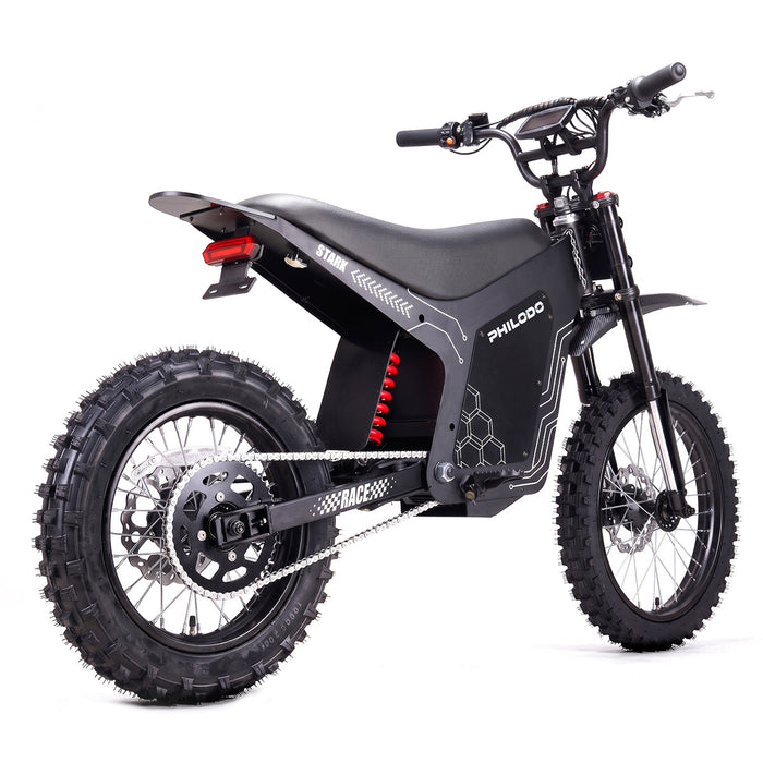 PHILODO STARX 60V Mid-Drive Electric Dirt Bike for Adults & Teens
