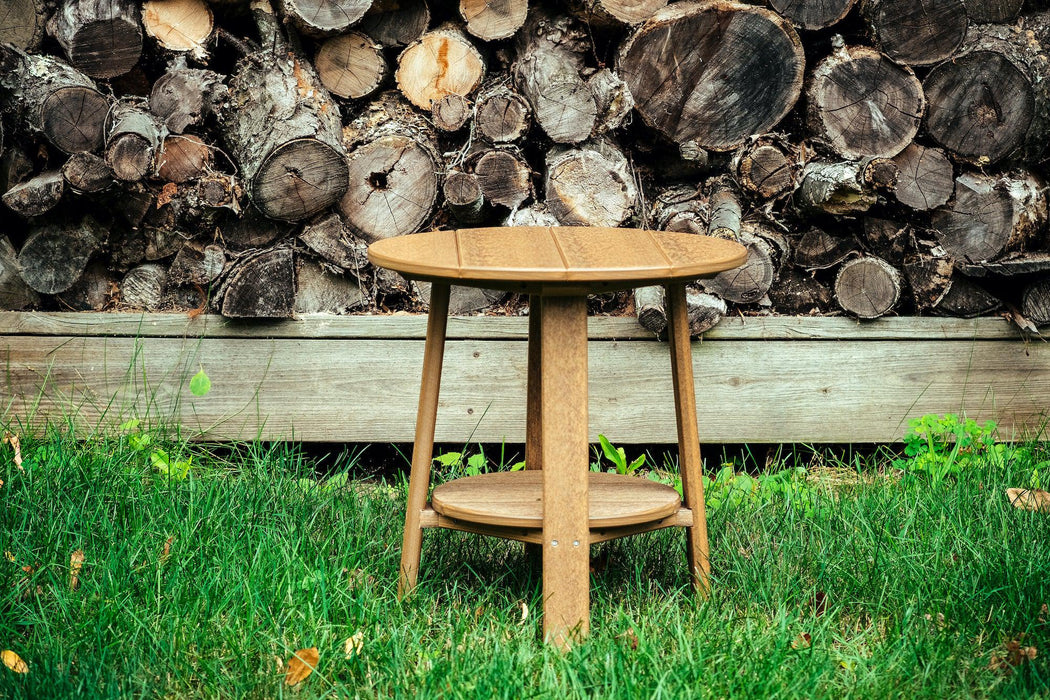 LuxCraft Recycled Plastic 21.5" Deluxe End Table
