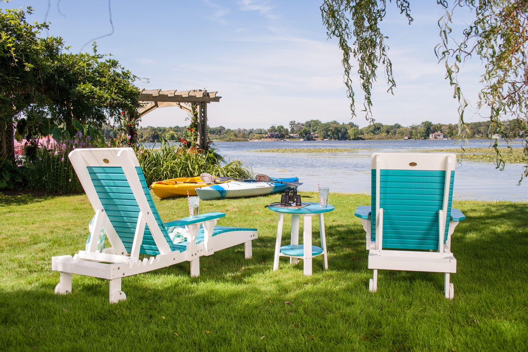 LuxCraft Recycled Plastic Lounge Chair