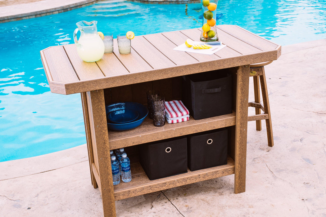 LuxCraft Recycled Plastic Bar Stool
