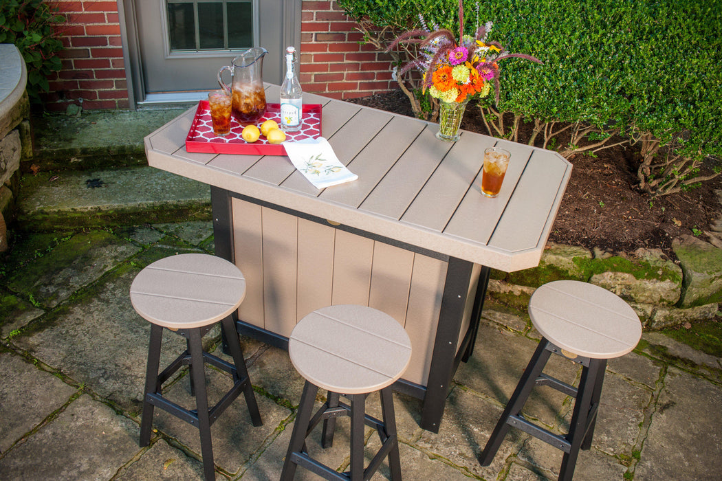 LuxCraft Recycled Plastic Bar Stool