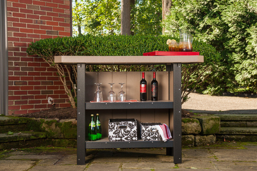 LuxCraft Recycled Plastic Bar Stool