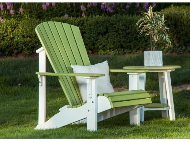 LuxCraft Recycled Plastic Deluxe Adirondack Chair