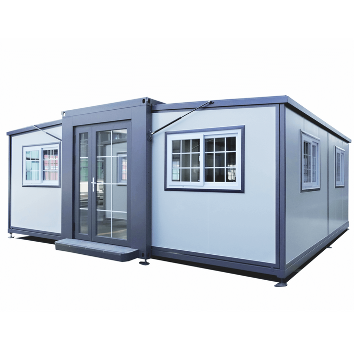 Expandable Prefab House 19ft x 20ft with Cabinet