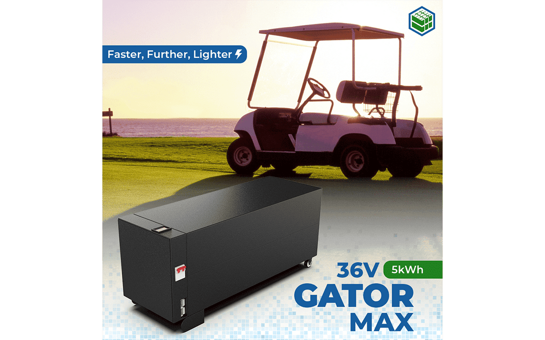 BigBattery 36V 2X Gator Max Battery Kit (120Ah | 10kWh)
