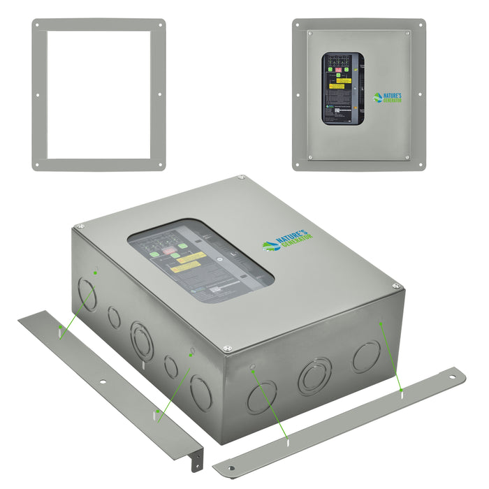 Nature's Generator 50A Compact Automatic Transfer Switch Flush Mount