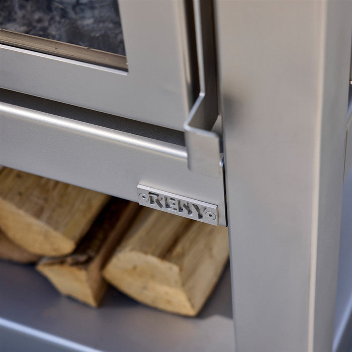 RB73 Quaruba L Outdoor Fireplace