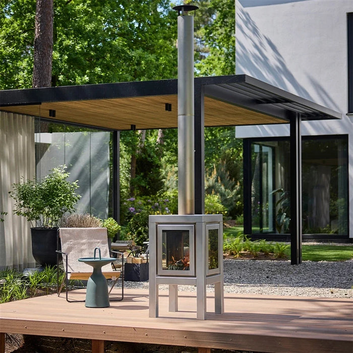RB73 Quaruba XL 4-Sided Outdoor Fireplace QUARUBA-XL-4-SS