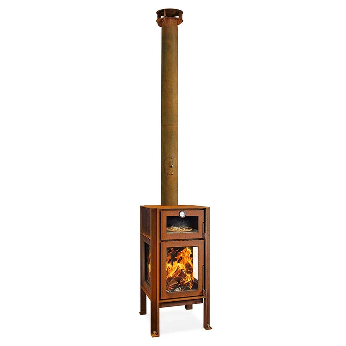 RB73 Quercus Wood Burning Outdoor Fireplace QUERCUS