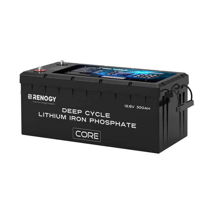 Renogy 12V 300Ah Deep Cycle Lithium Iron Phosphate Battery w/Self-Heating | Core Series