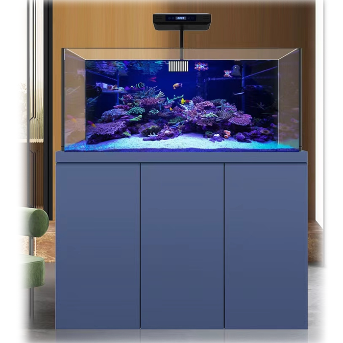 Aqua Dream 175 Gallon Coral Reef Aquarium Fish Tank Complete Set including Two Coral lights & one Protein Skimmer
