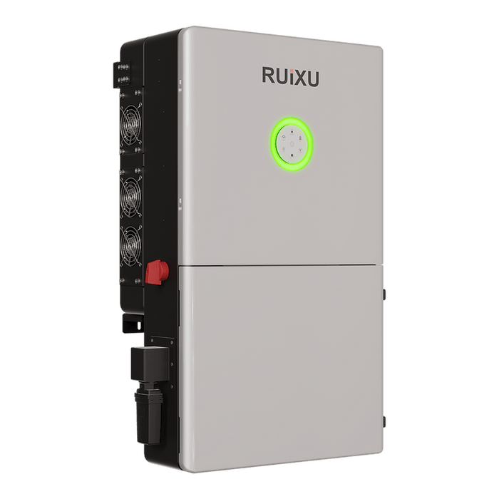 RUIXU | Split Phase Hybrid Inverter | PV: 90-550V | Battery: 40-60V | Output: 11.4kW | UL1741