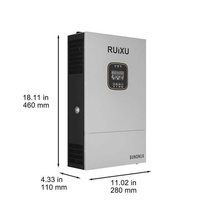 RUiXU | Single-Phase Off-Grid Inverter | SUNON3.6 | 3.6kW | UL1741