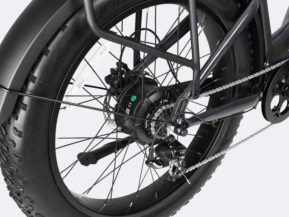 Velowave Ranger Step-Thru 3.0 Torque Sensor Electric Bike, 750W Motor, 48V Battery, 28 MPH