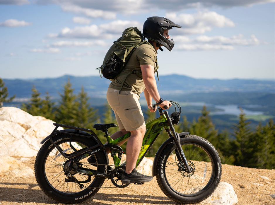 Cyrusher Ranger 2.0 Step-Over E-Bike | 750W Full Suspension