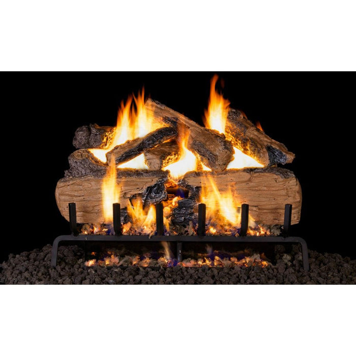 Real Fyre 18" Charred Split Oak Vented Gas Log Set