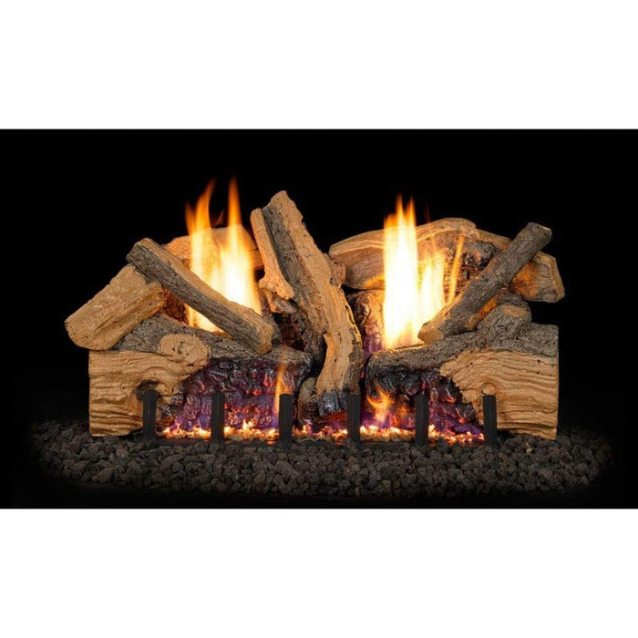 Real Fyre 18" Foothill Split Oak Vent-Free Gas Log Set