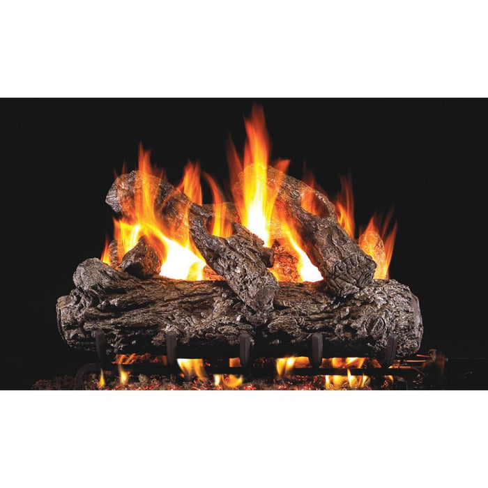 Real Fyre 18" Rustic Oak Vented Gas Log Set