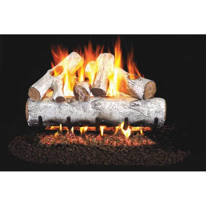 Real Fyre 30" White Birch Vented Gas Log Set