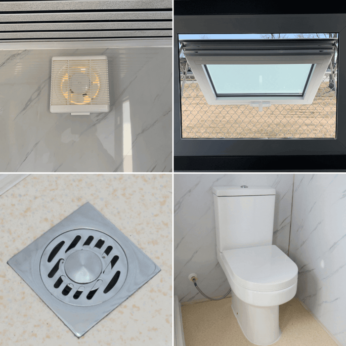 Portable Restroom with Shower