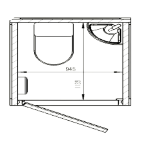 Portable Restroom with Sink ETA - End of MAY - Pre Order