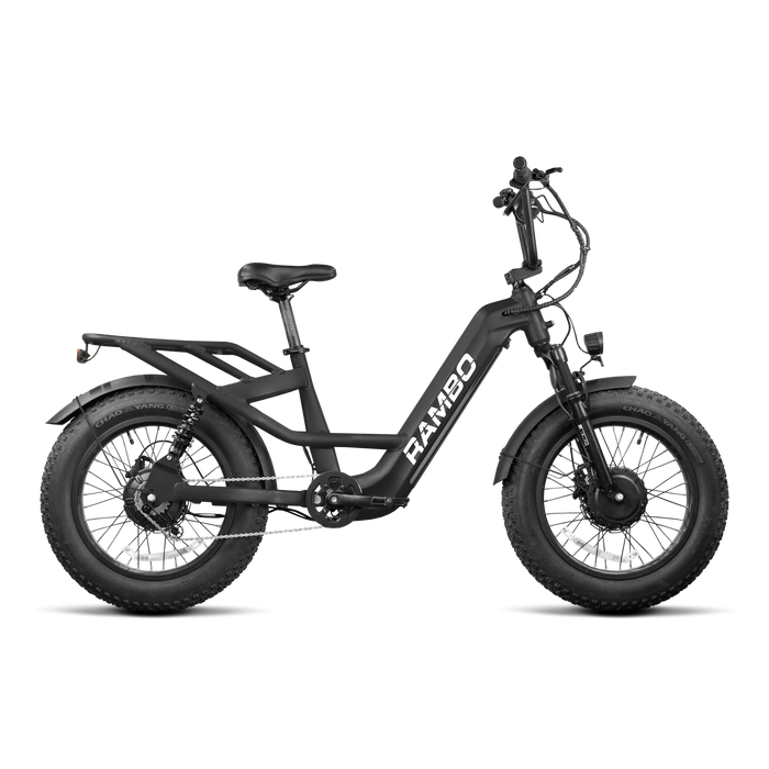 Rambo Revolt AWD Step Thru 1000W Electric Hunting Bike